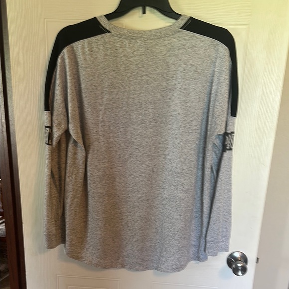 Gray and Black PINK Long Sleeve Shirt - Picture 3 of 3
